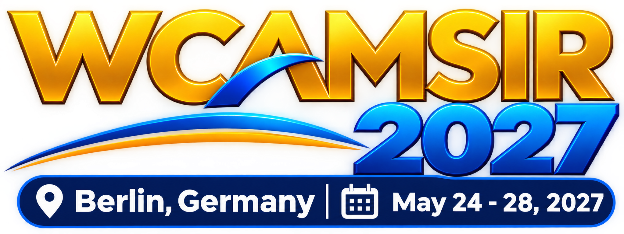 WCAMSIR 2027 Berlin Conference Logo